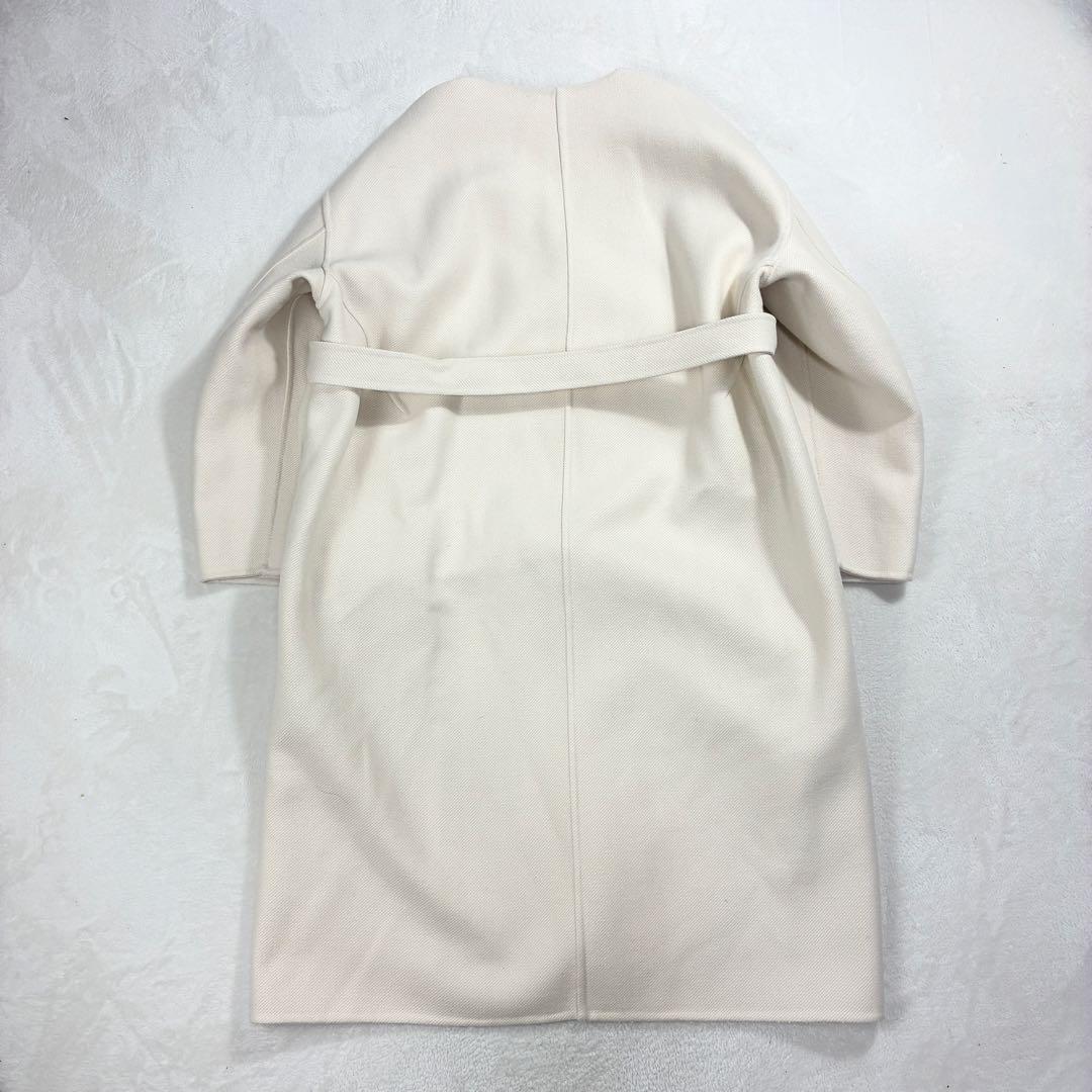 d*d様 最終価格✨極美品✨ドゥロワー リバーシブル ウール×シルク ベルト コ