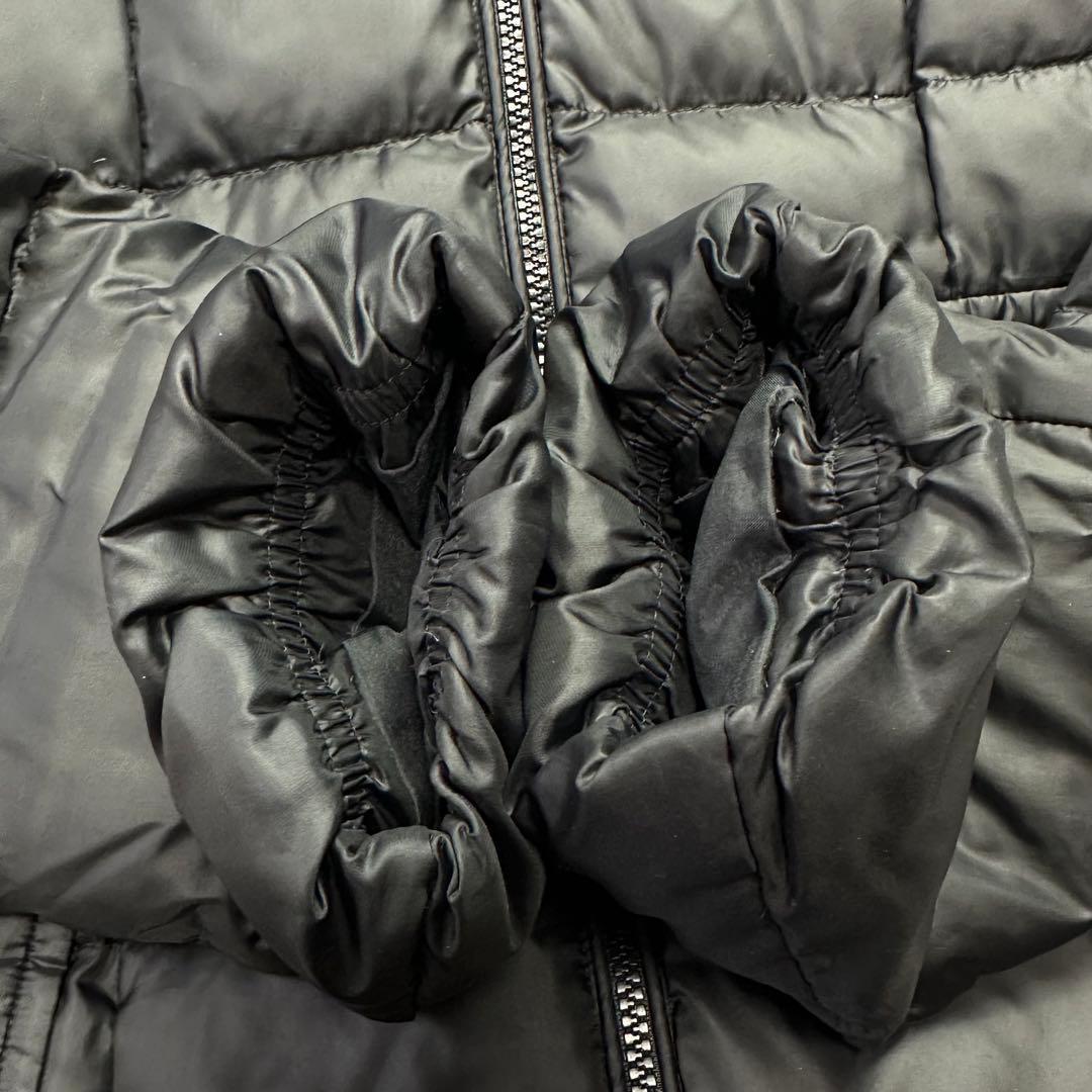 ブルーレーベルクレストブリッジ♡2wayダウンコート　ノバチェック 黒　L