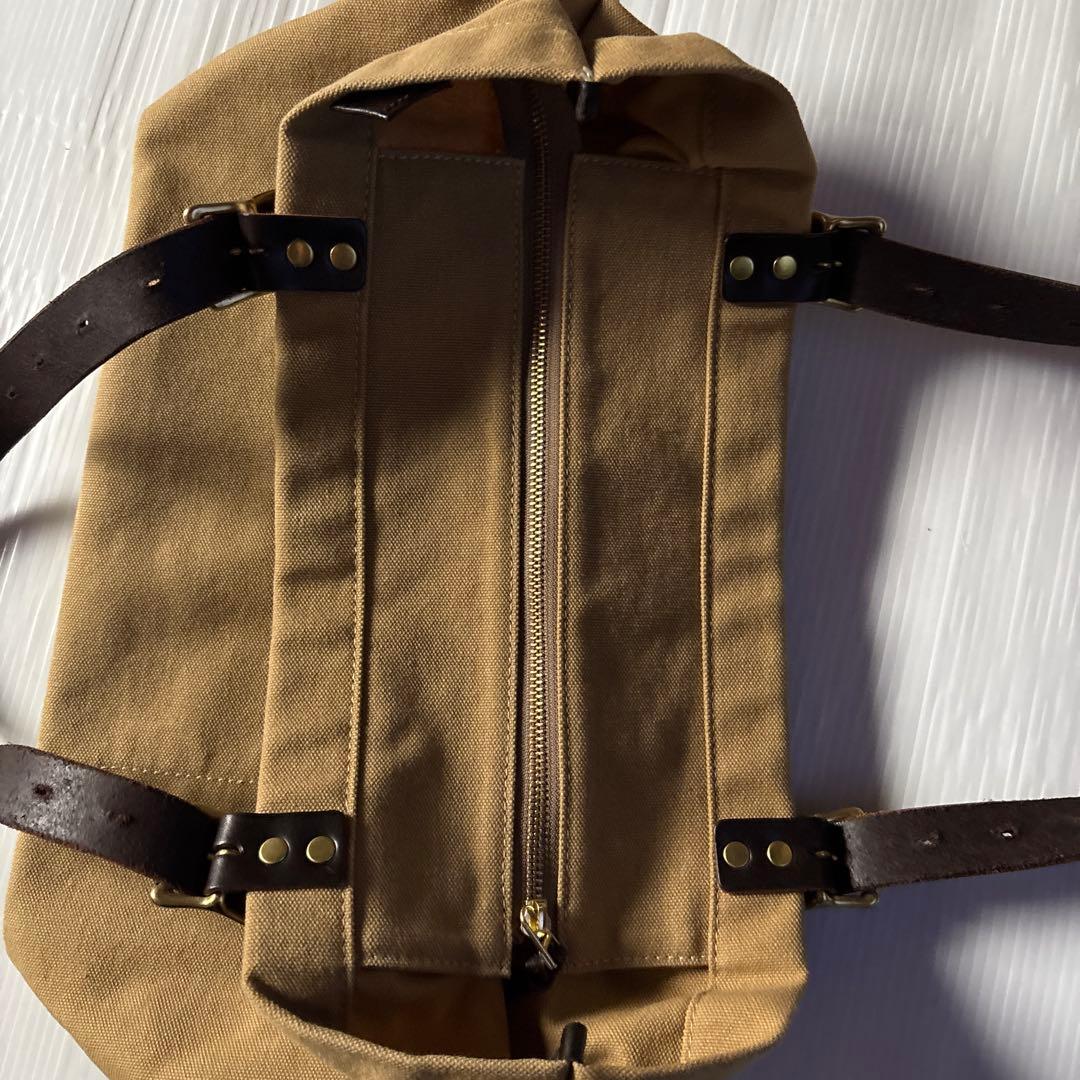 SLOW スロウ キャンバス ハンドルレザー トートバッグ