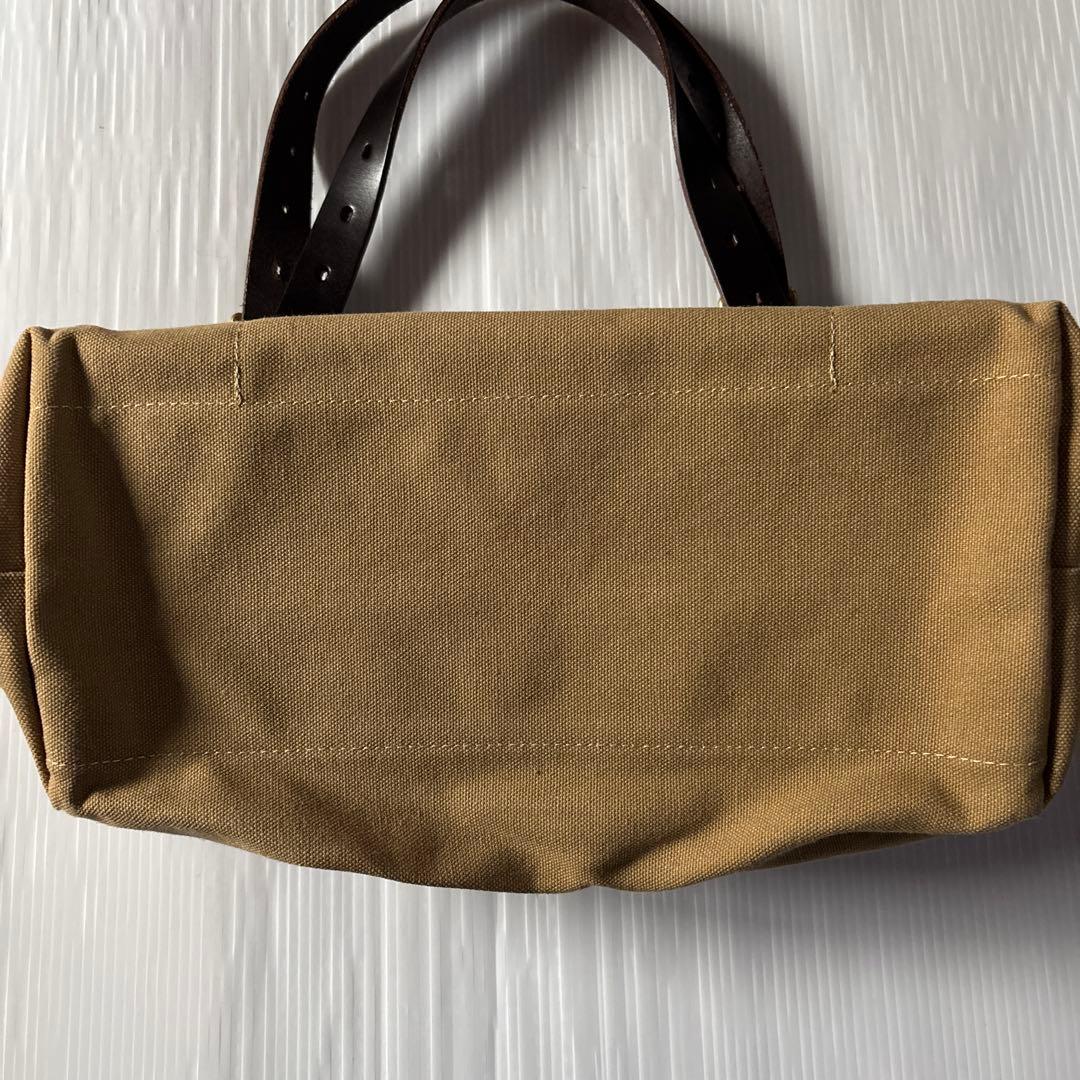 SLOW スロウ キャンバス ハンドルレザー トートバッグ