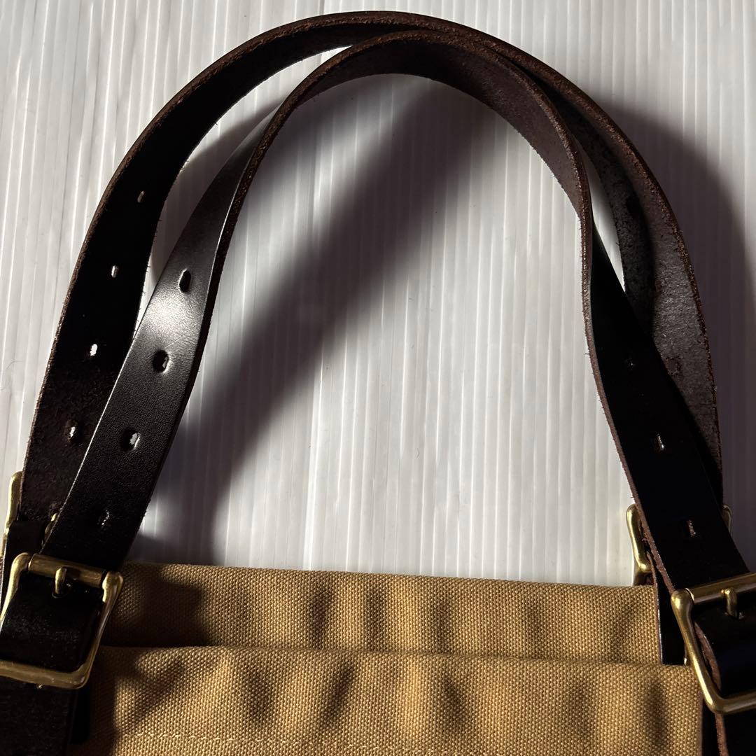 SLOW スロウ キャンバス ハンドルレザー トートバッグ