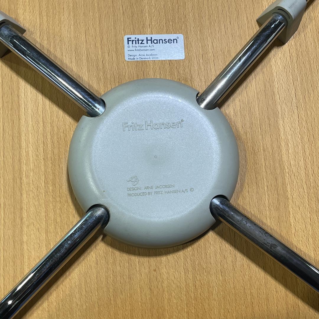 フリッツハンセン アルネ・ヤコブセン セブンチェア ビーチナチュラル 美品 ②