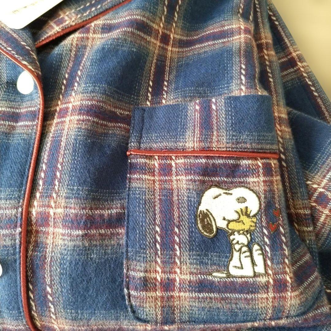 【新品　タグ付】アルページュストーリー　ピーナッツ　コラボ　ネルチェックパジャマ