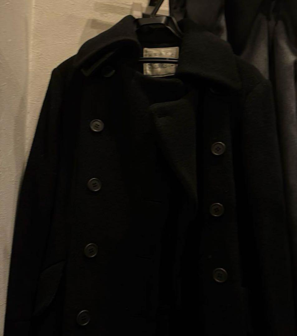 スーパーロングコート　ブラック