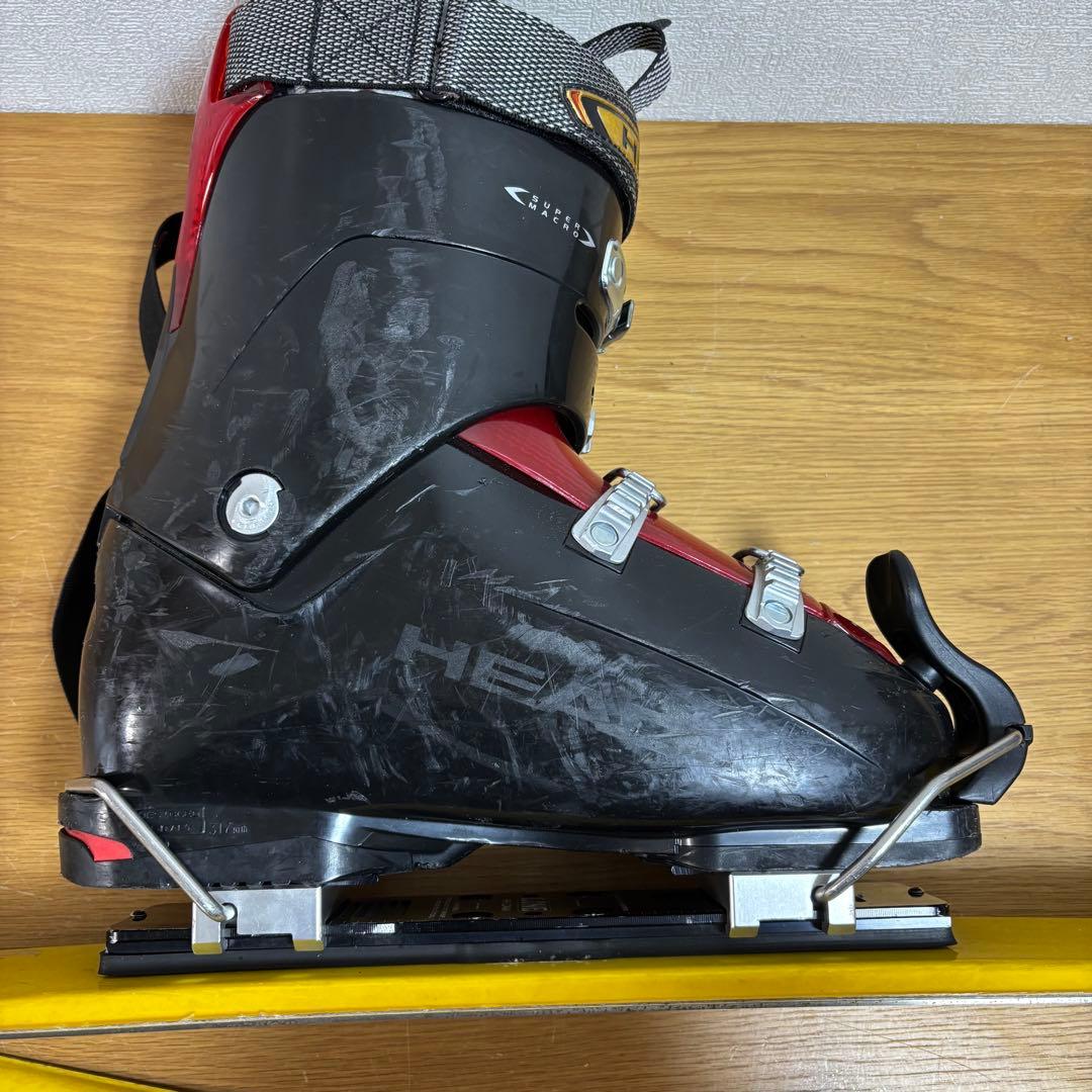メンズ　ショートスキー　ファンスキーセット　Line head 27cブーツ付