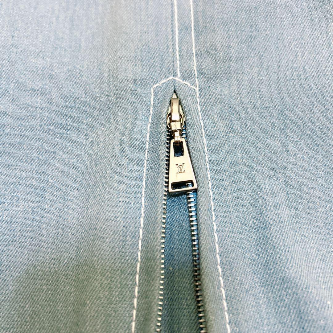 Louis Vuitton デニム 34 裾ZIP ヴィンテージ 希少