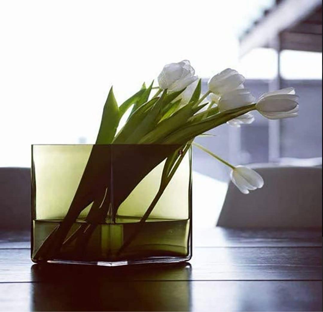 【新品】イッタラ  ルーツ フラワーベース モスグリーン