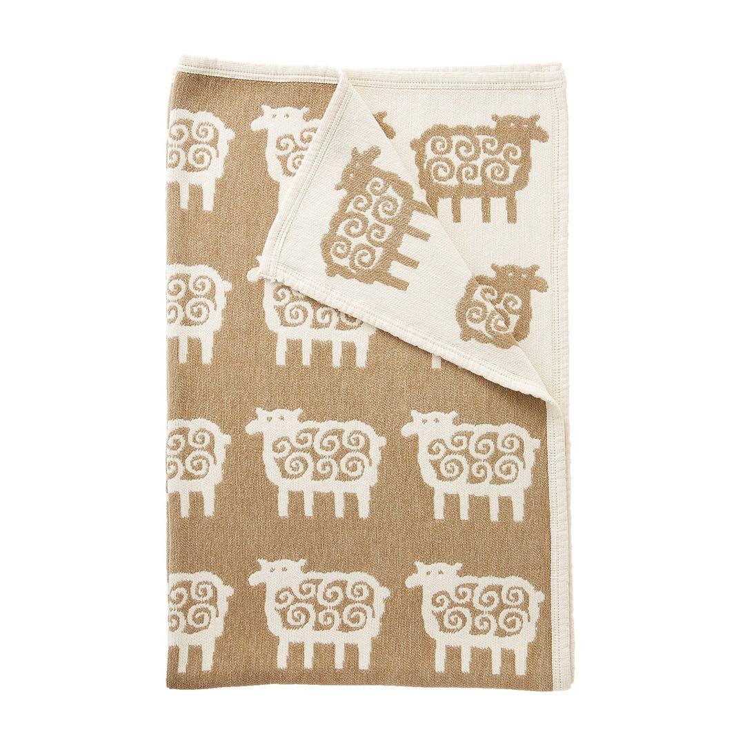 新品　クリッパン　ハーフ　コットンブランケット　カバー　シープ　ヒツジ