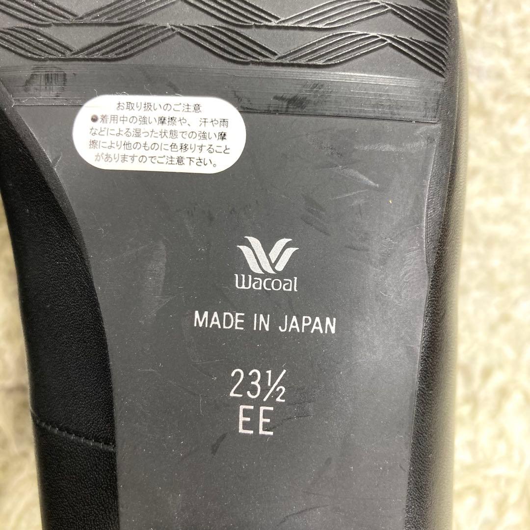 『未使用、タグ付き』サクセスウォーク パンプス ブラック スクエアトゥ 冠婚葬祭