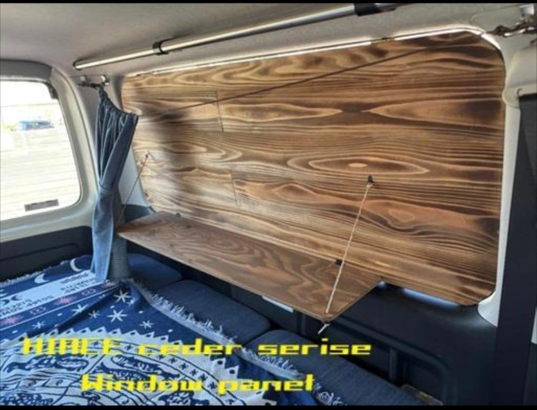 まるちゃん　パネル両側　ウォルナット　テーブル両側