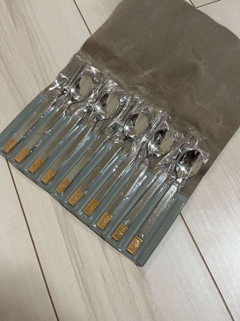 YSL イヴサンローラン カトラリー デザート スプーン ピック　各5本