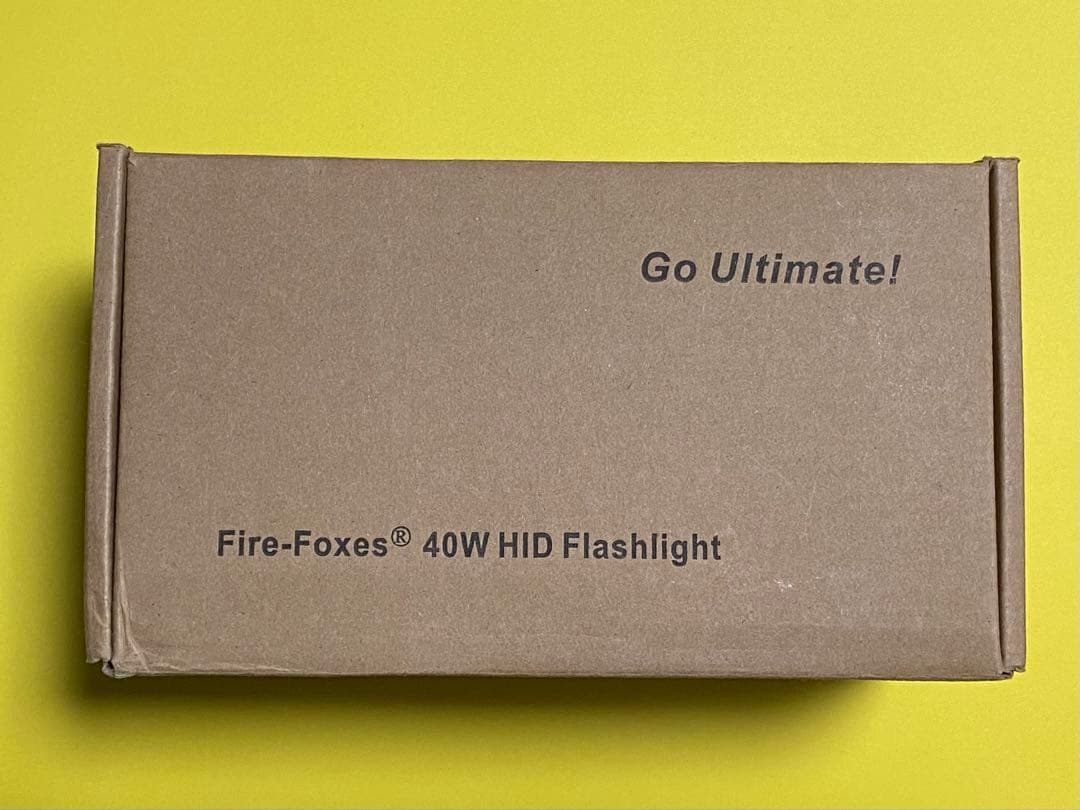 s*8様 【新品 点灯チェック】Fire-Foxes 40W HID Flash