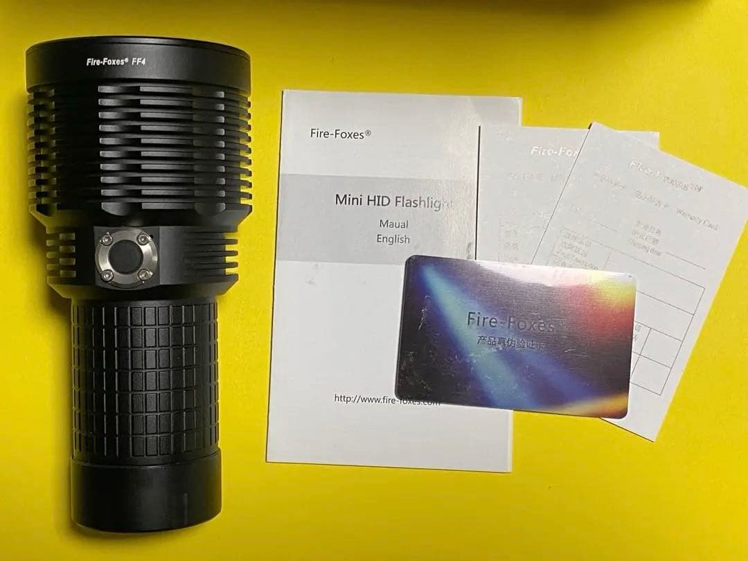 s*8様 【新品 点灯チェック】Fire-Foxes 40W HID Flash