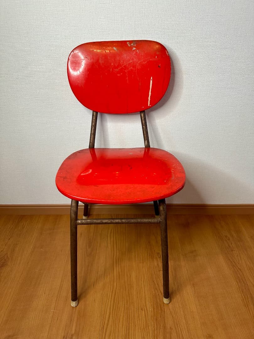 レトロポップ 食堂椅子 パイプ椅子