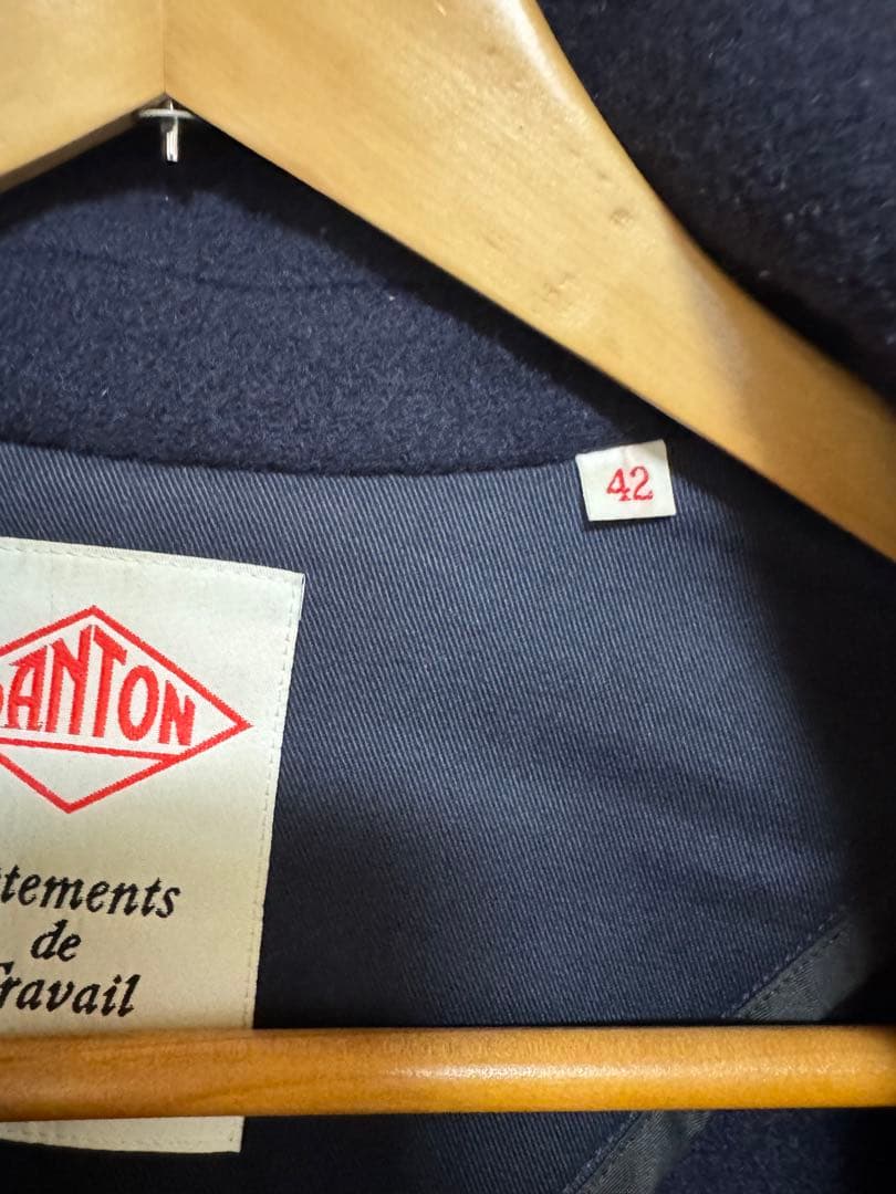 定価¥39,600 ダントン チェスターコート ON\OFF着回し可能