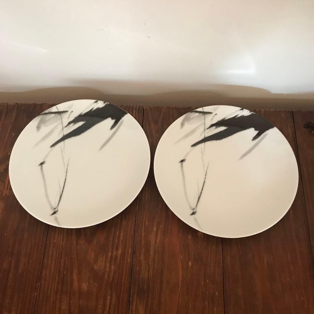 【希少】ISETAN ノリタケ 墨絵　内山雨海　皿　5枚セット