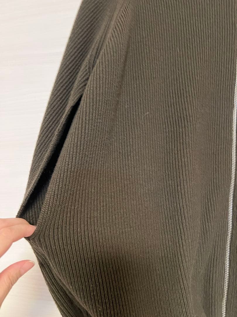 MM6ポンチョ風ドライバーズニット