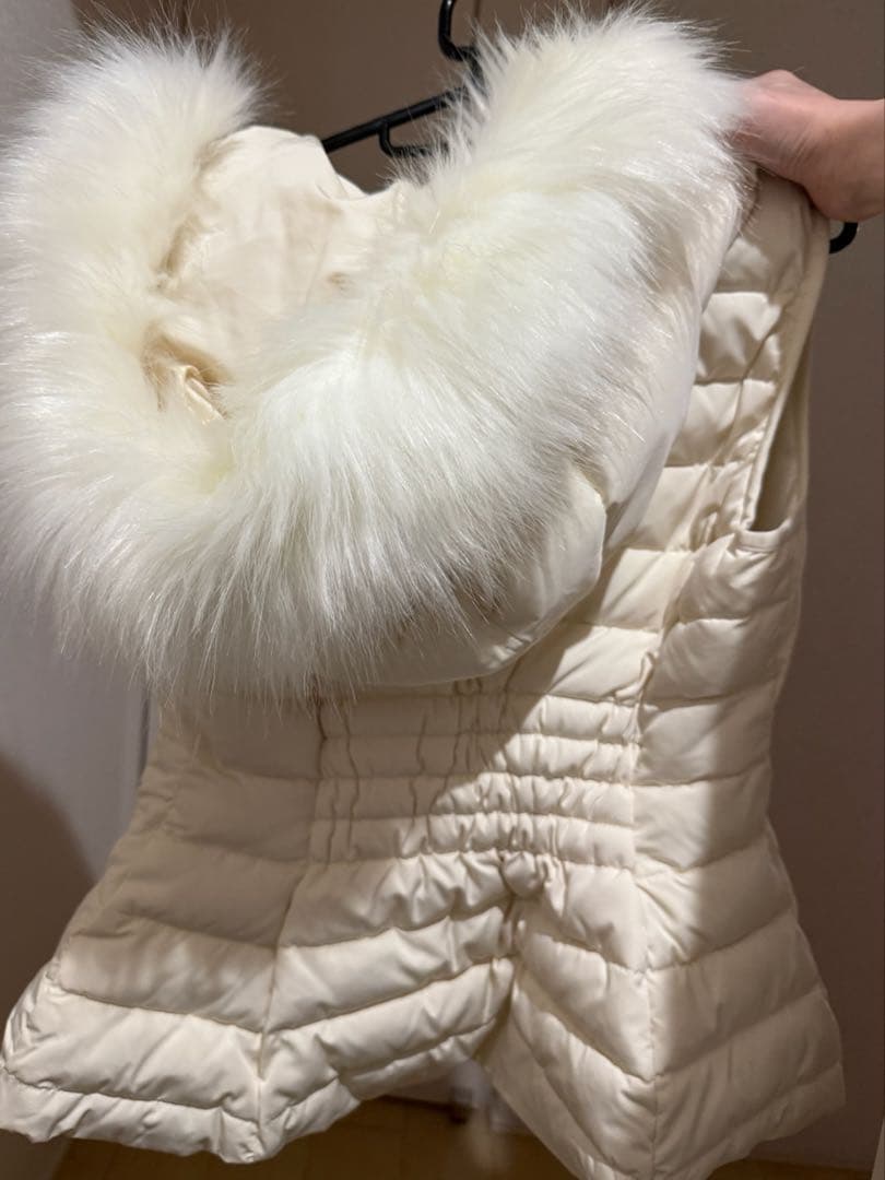 Rady ファーファイバーダウンベスト ホワイト