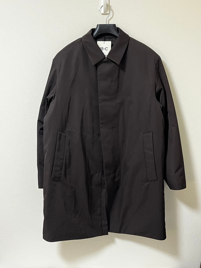 UNIQLO パフテックハーフコート M ダークブラウン
