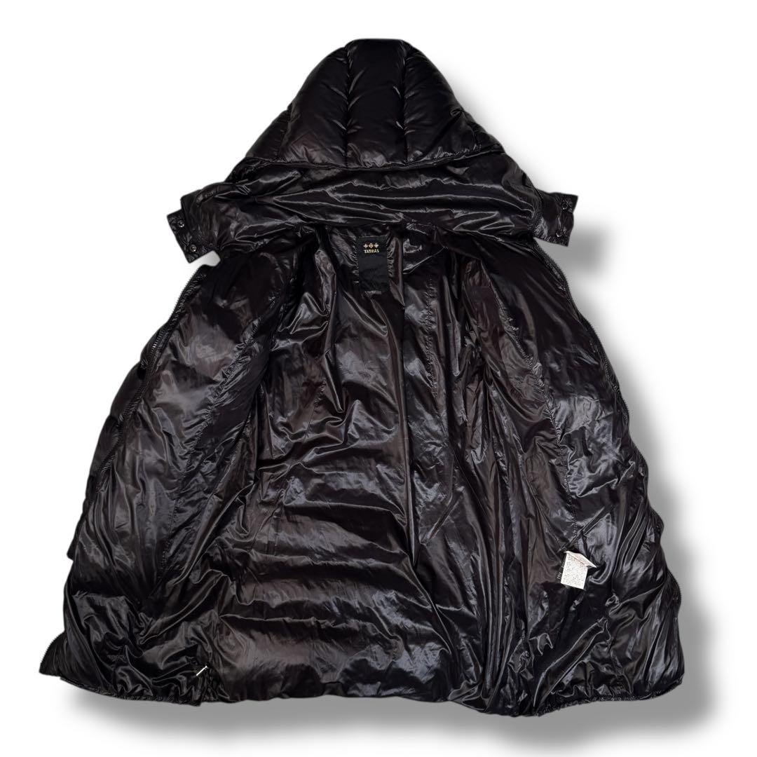 TATRAS SARIN 2way シャイニー ダウンコート ブラック L