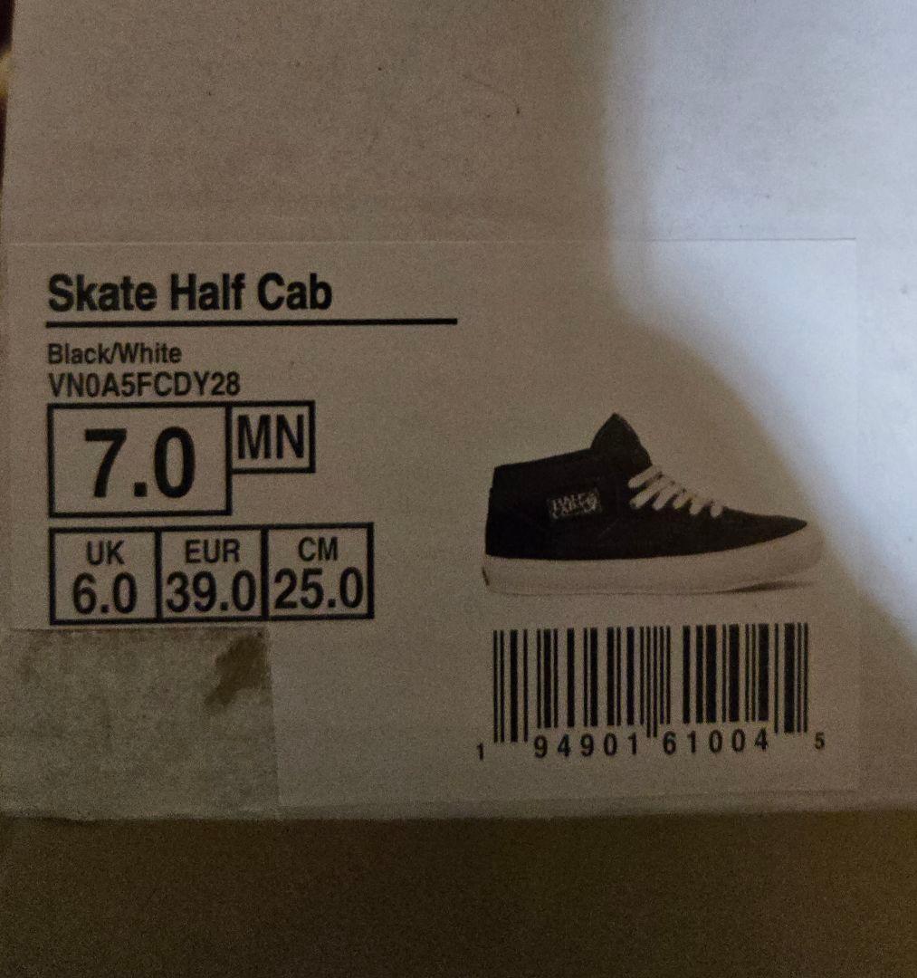 VANS Half Cab ブラック スニーカー