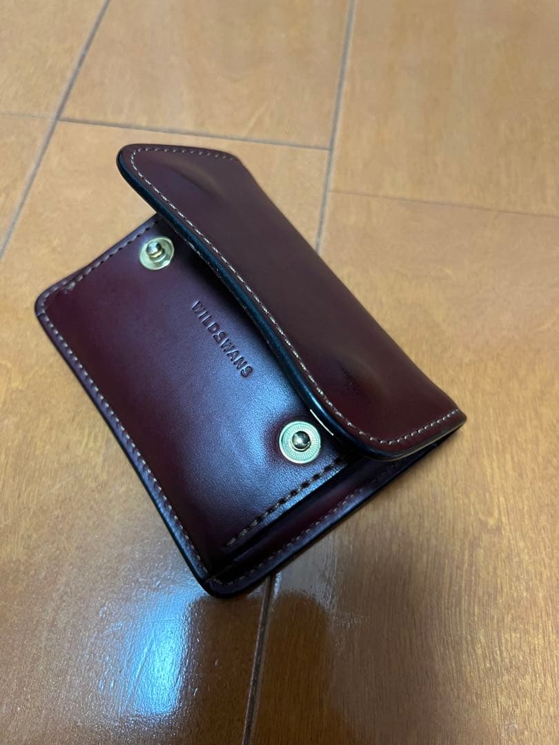 WILDSWANSワイルドスワンズタング　バーガンディーイングリッシュブライドル