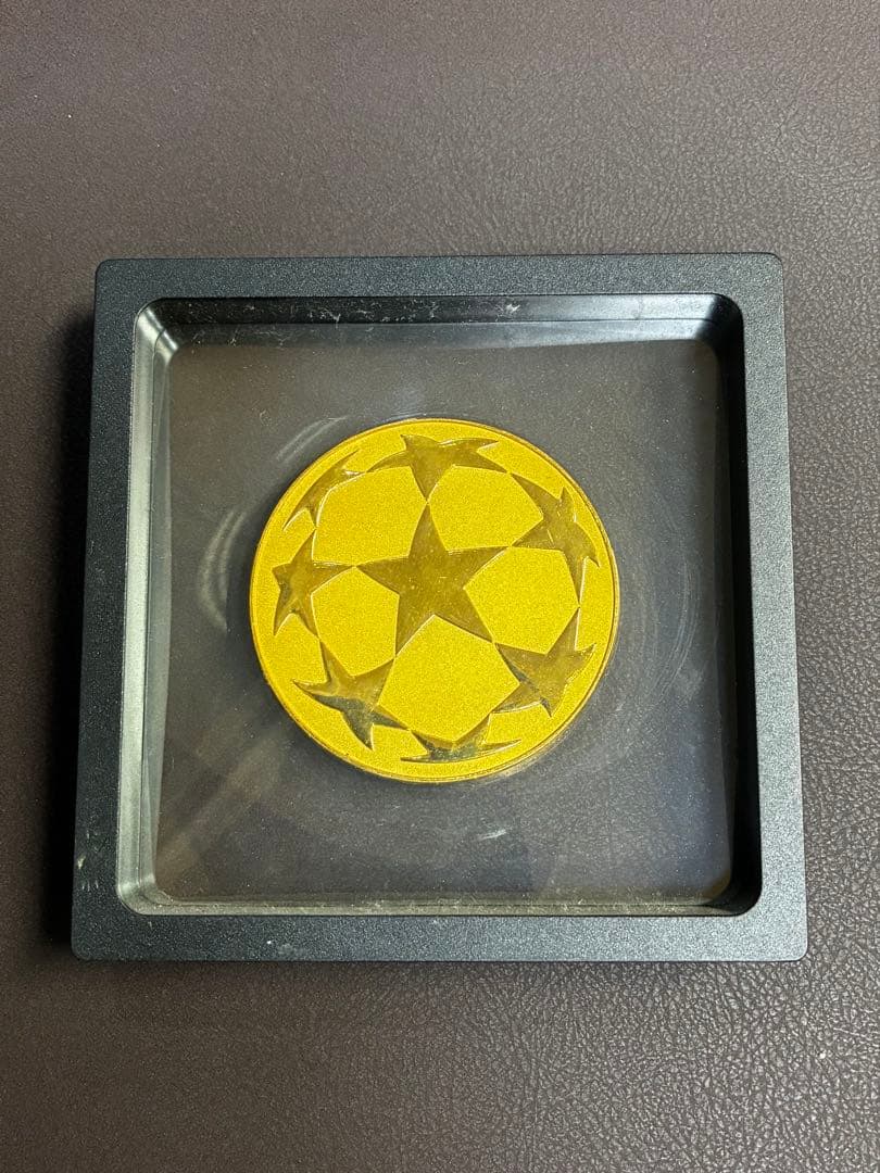 【スペイン購入】UEFAチャンピオンズリーグ公認メダル 専用ケース付き