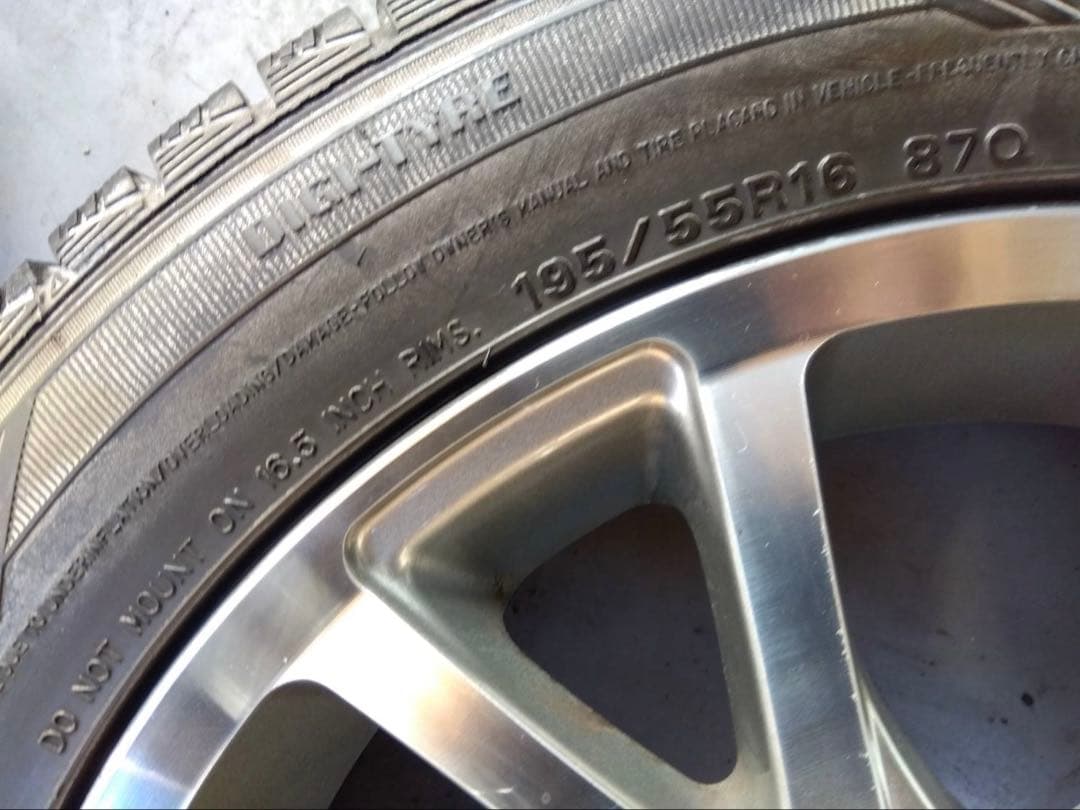 スタッドレスダイヤ&ホイールセット　ダンロップ