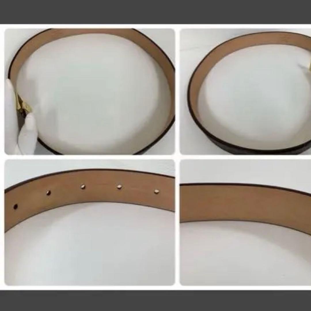 Louis Vuitton モノグラム レザーベルト値引げしました。