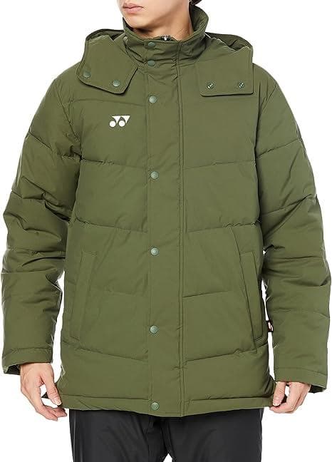 新品◆ヨネックス　高機能！ヒートカプセルダブル ダウン調ハーフコート◆ユニM