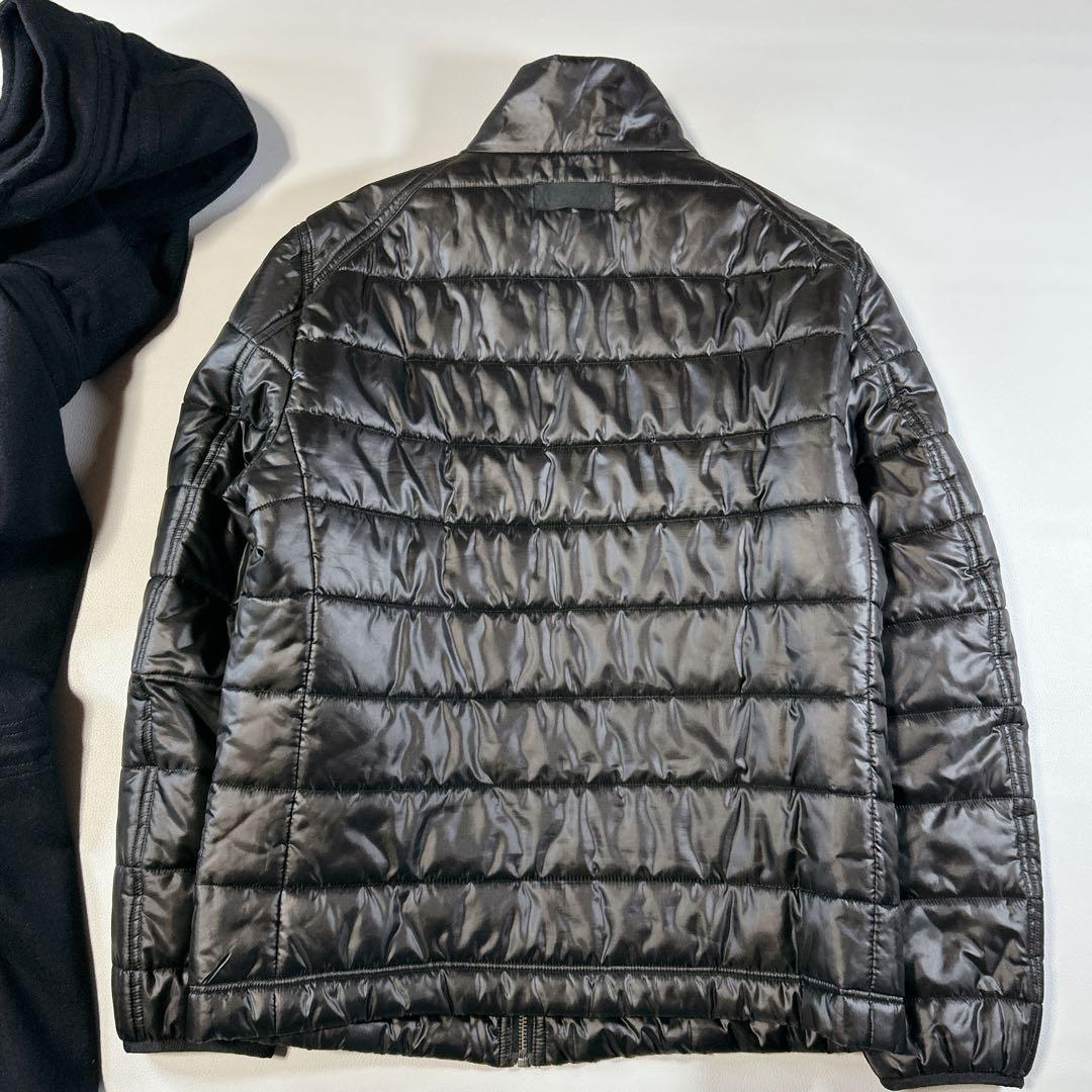 BURBERRY BLACK LABEL ライトアウター付 フーデッドコートL