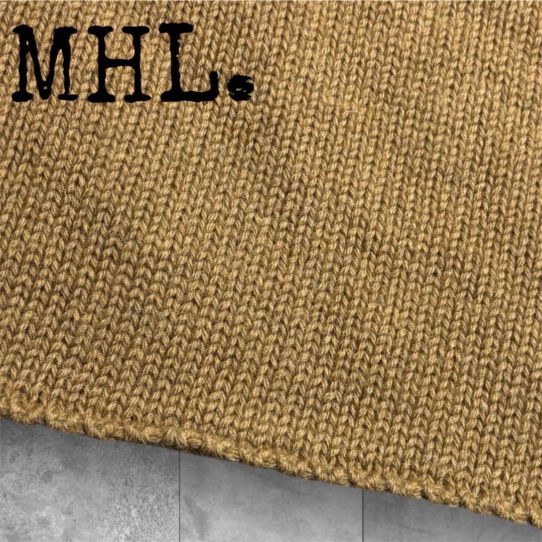 MHL. 2020AW ローゲージニット 限定カラー ブリティッシュ メリノ