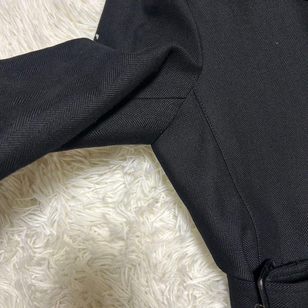 バーバリーブラックレーベル　トレンチコート　ライナー　ベルト付　チェック　M