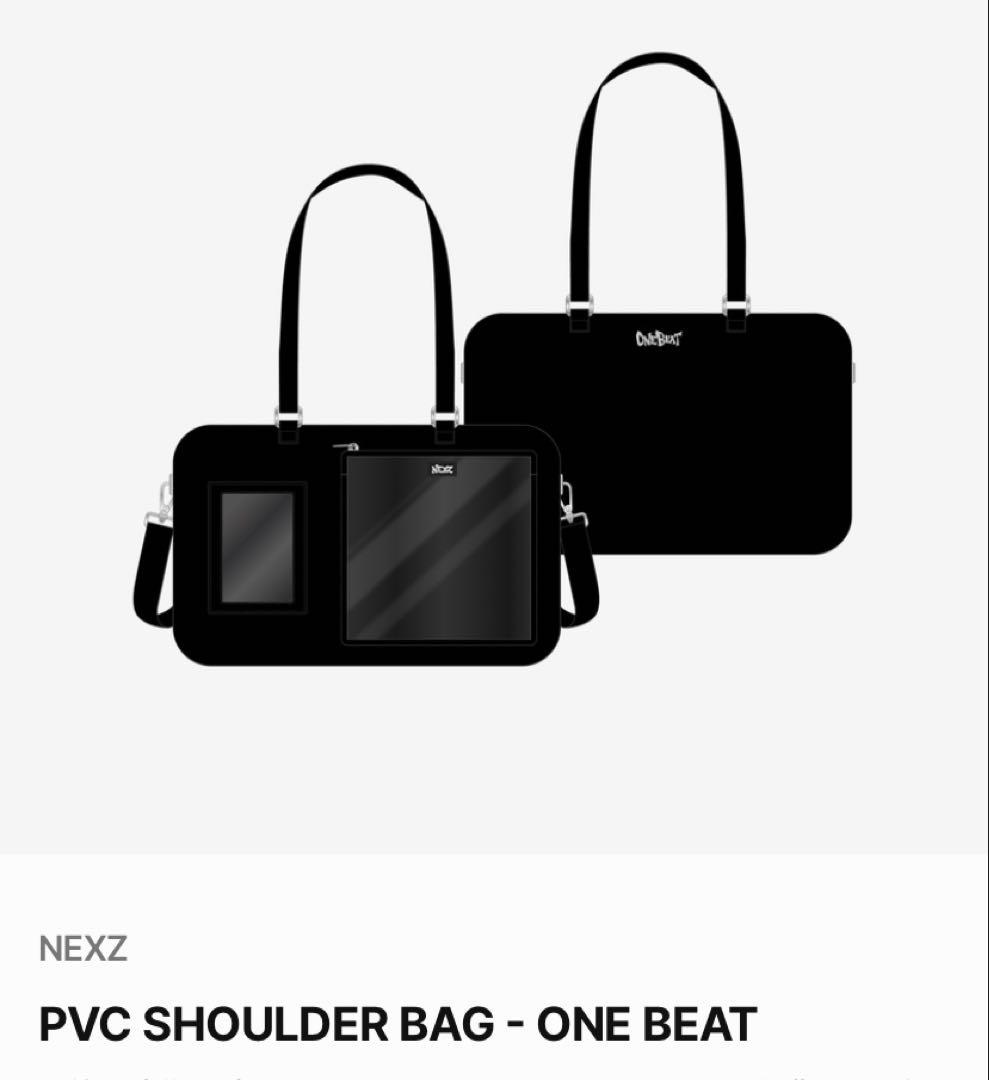 NEXZ ONE BEAT PVC SHOULDER BAG ソウルコン バッグ