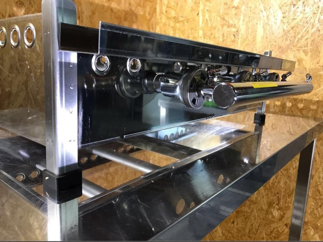 新品　鉄板焼器　TS-60　鉄板焼き　厚み6mm　プロパンガス　トユ付　LP ⑴