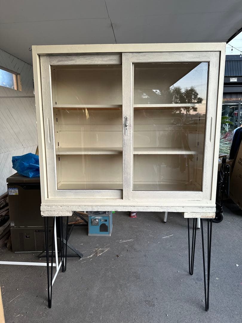 アンティーク家具 収納 アパレル ビンテージ キャビネット