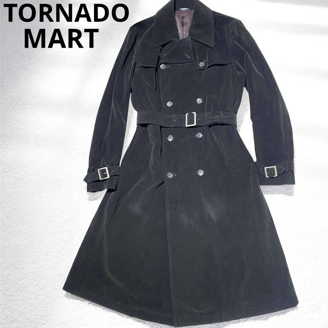 美品✨トルネードマート　ベルベット　トレンチコート　ベロア　y2k お兄系