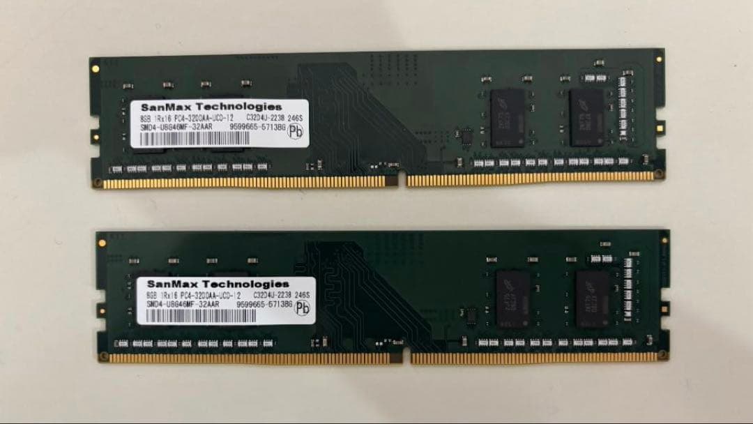 SanMax DDR4-3200 16 GB メモリ【動作確認済】