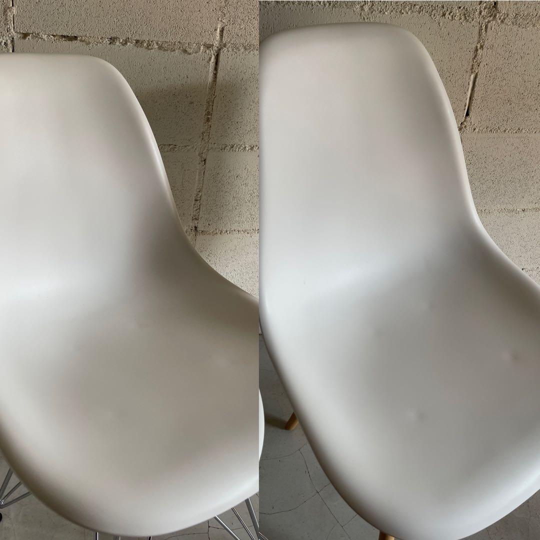 ラウンドテーブル　シェルチェア 3点セット　ミッドセンチュリー　カフェテーブル