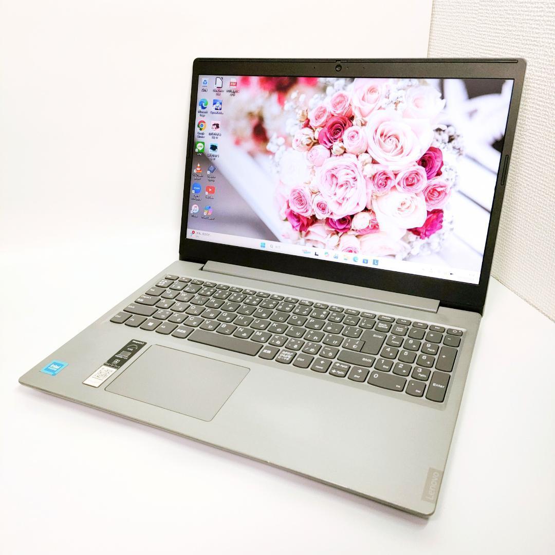 第11世代✨️Windows11/SSD/オフィス/カメラ/レノボノートパソコン