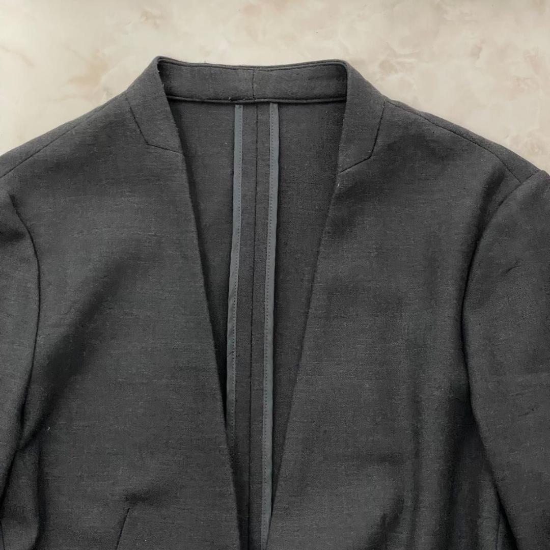 グリーンレーベルリラクシング　セットアップスーツ ノーカラー DELEGANT