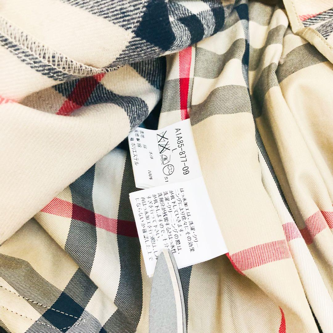 美品✨ BURBERRY ステンカラーコート ブラック ライナー付き L