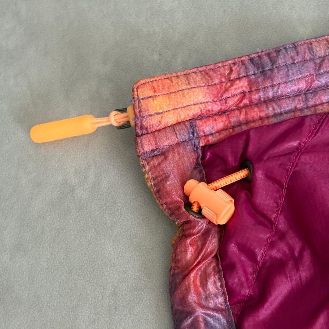 ザノースフェイス サーモボール ダウンベスト 美品 タイダイ柄 【XL】