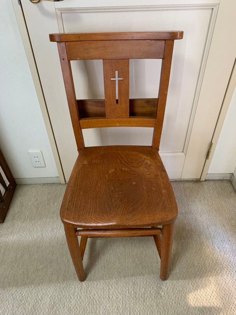 アンティーク　チャーチチェア　ヴィンテージ 家具　椅子