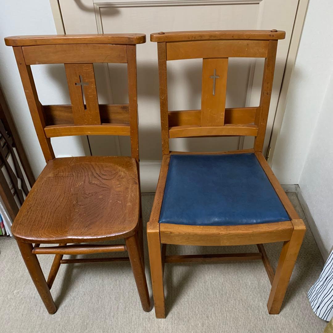 アンティーク　チャーチチェア　ヴィンテージ 家具　椅子