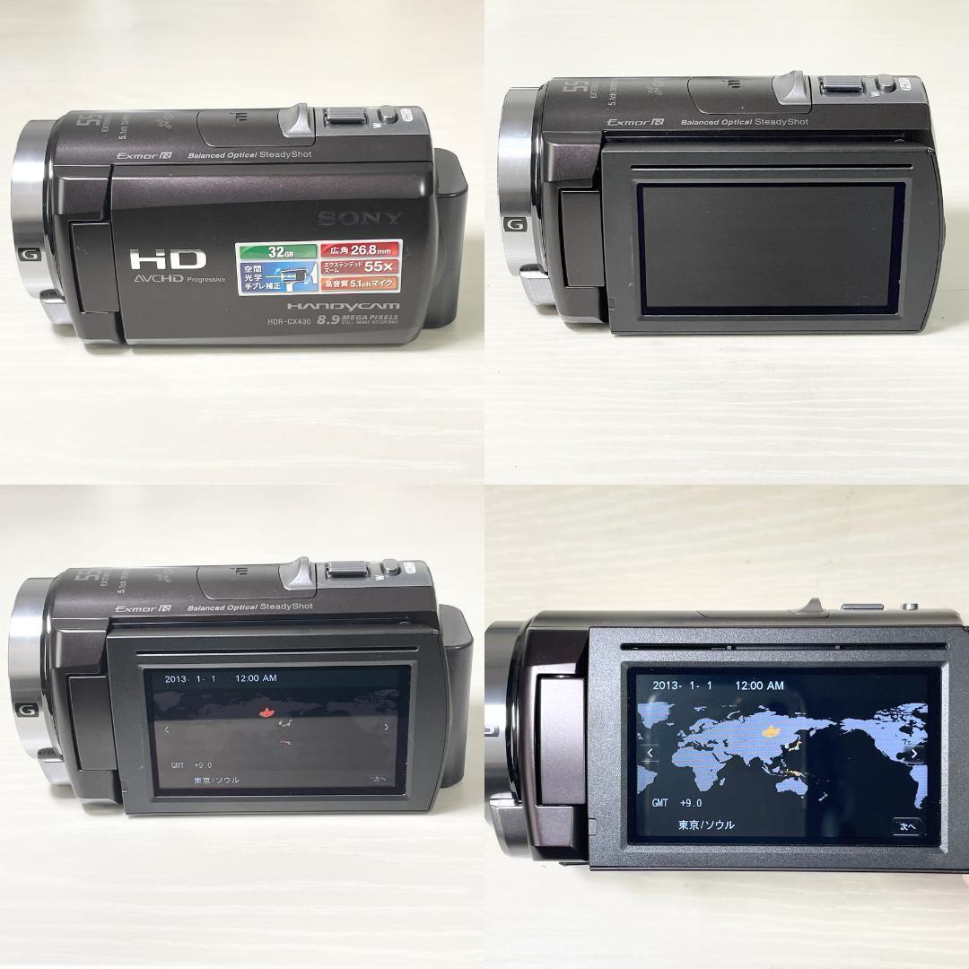 SONY ソニー❤HANDYCAM ハンディカム⭐ HDR-CX430Vブラウン