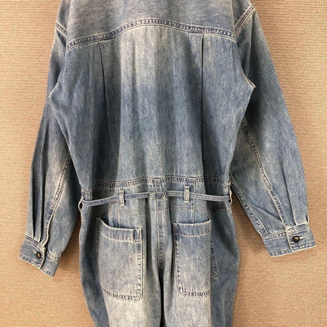 BEARDSLEY デニムコンビネゾン F ブルー