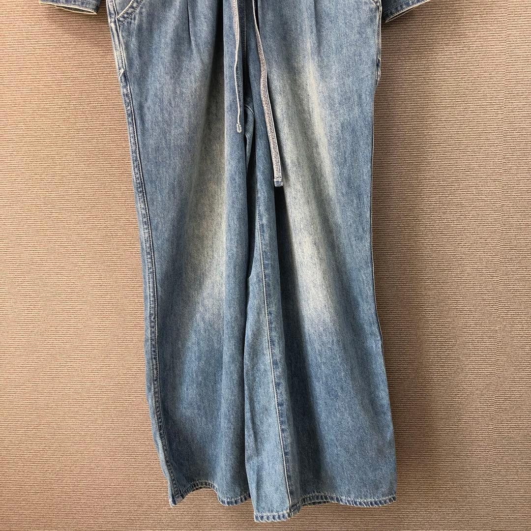 BEARDSLEY デニムコンビネゾン F ブルー