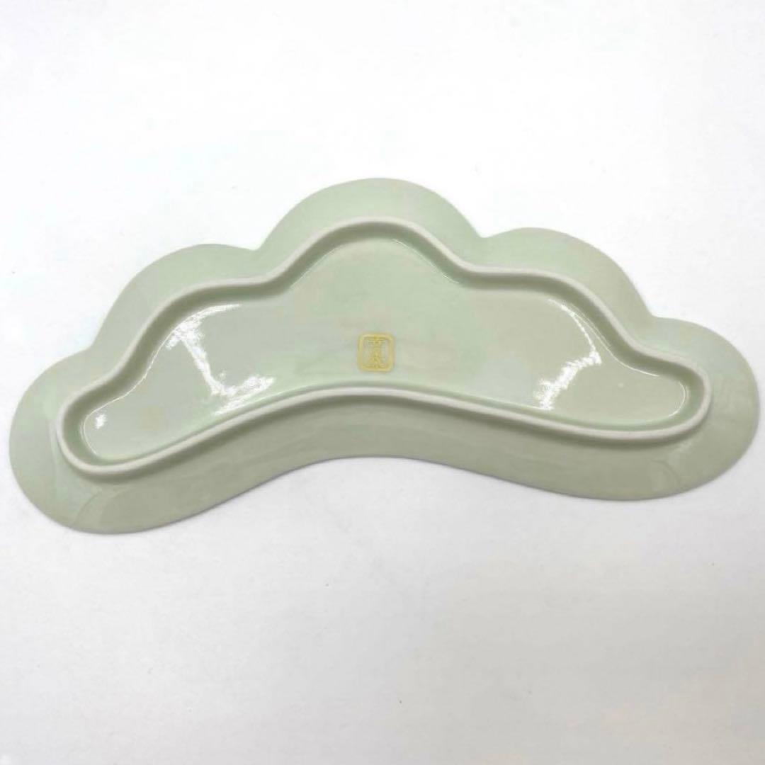 【新品】【大人気】有田焼幸楽窯　錦銀松葉形前菜皿3枚セット　縁起物