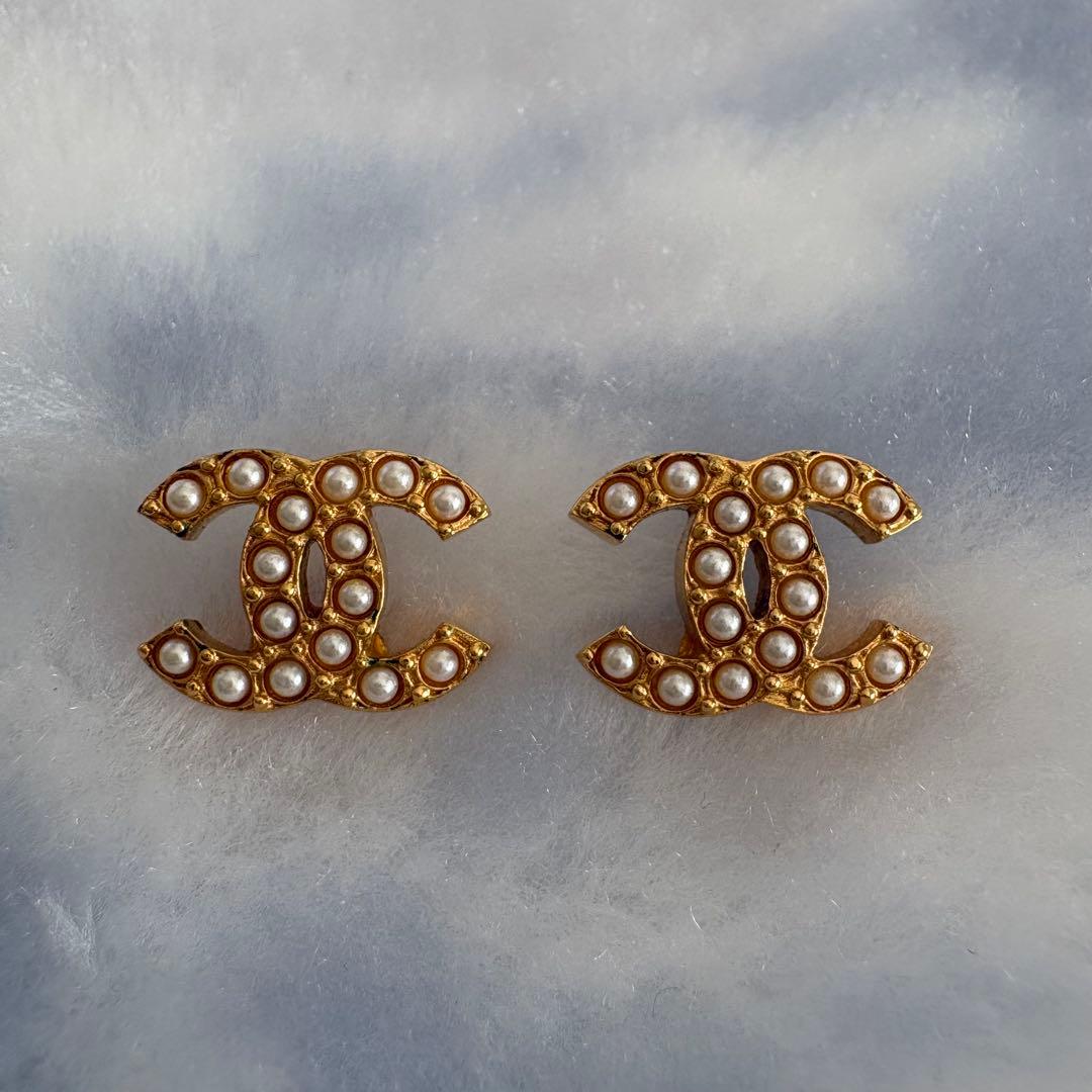CHANEL ココマーク　ピアス　キャッチなし